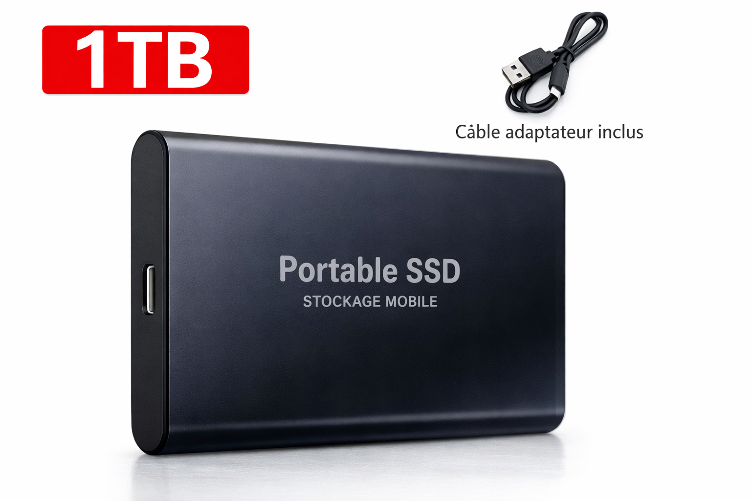 Disque dur 1 To, "Compact"