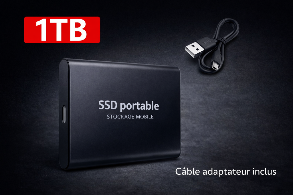 Disque dur 1 To, "Compact"