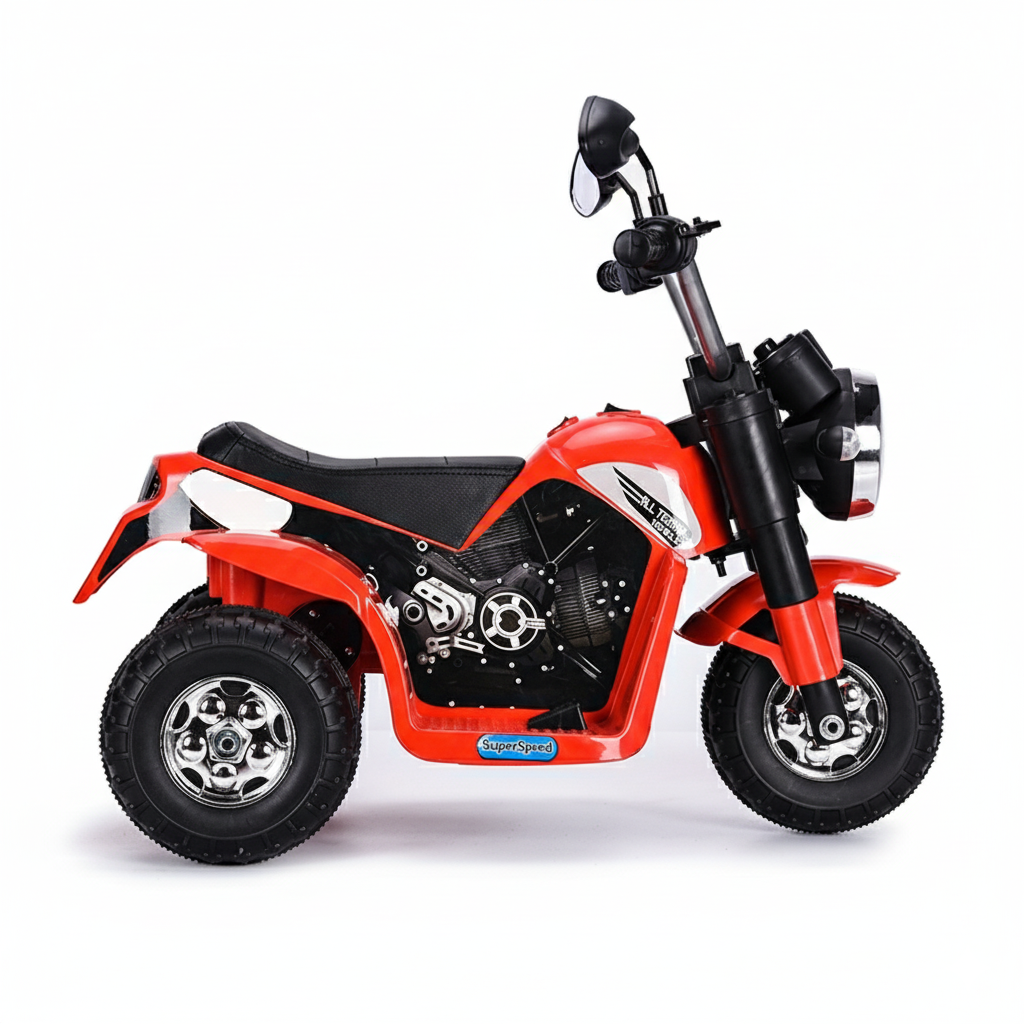 Moto électrique enfant, Rouge
