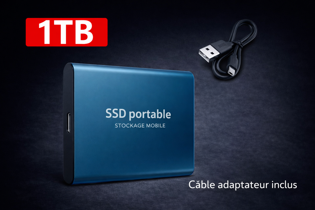 Disque dur 1 To, "Compact"